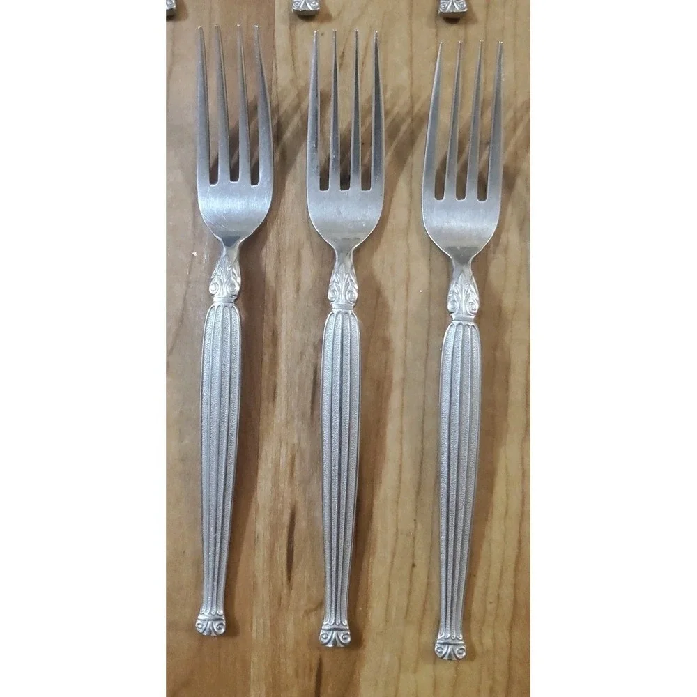 Lot‎ 20 Pcs Stainless Steel Japan Flatware Vtg Unknown Maker Tiara MCM